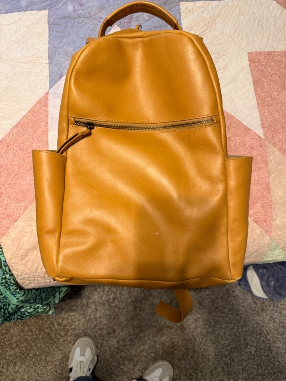 Able Alem Leather Backpack - Picture 4 of 11